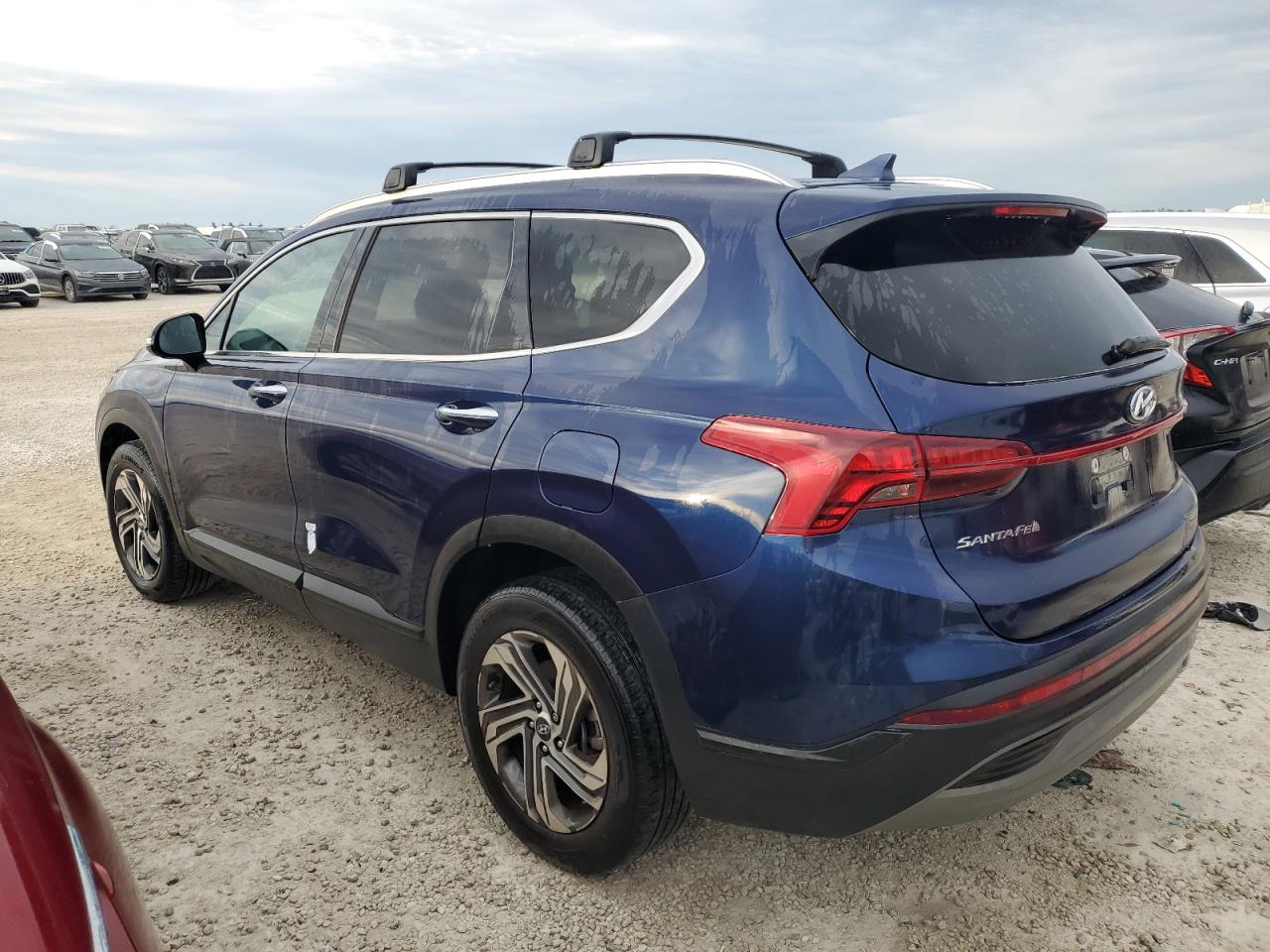 2023 Hyundai Santa Fe VIN 5NMS24AJ5PH517824 Copart auction photo, water/flood damage thumbnail 2