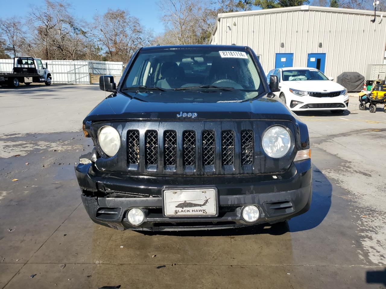 2012 Jeep Liberty (Patriot) VIN 1C4NJPBA1CD619169 Copart auction photo, front end / side damage thumbnail 5