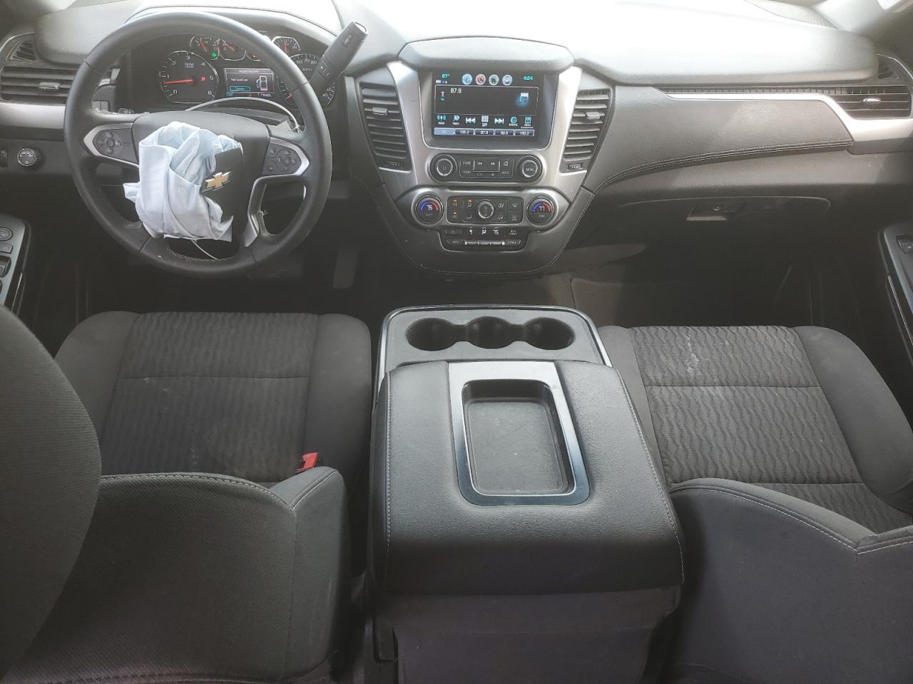 2018 Chevrolet Tahoe VIN 1GNSCAEC8JR351011 Copart auction photo, front end / mechanical damage thumbnail 8