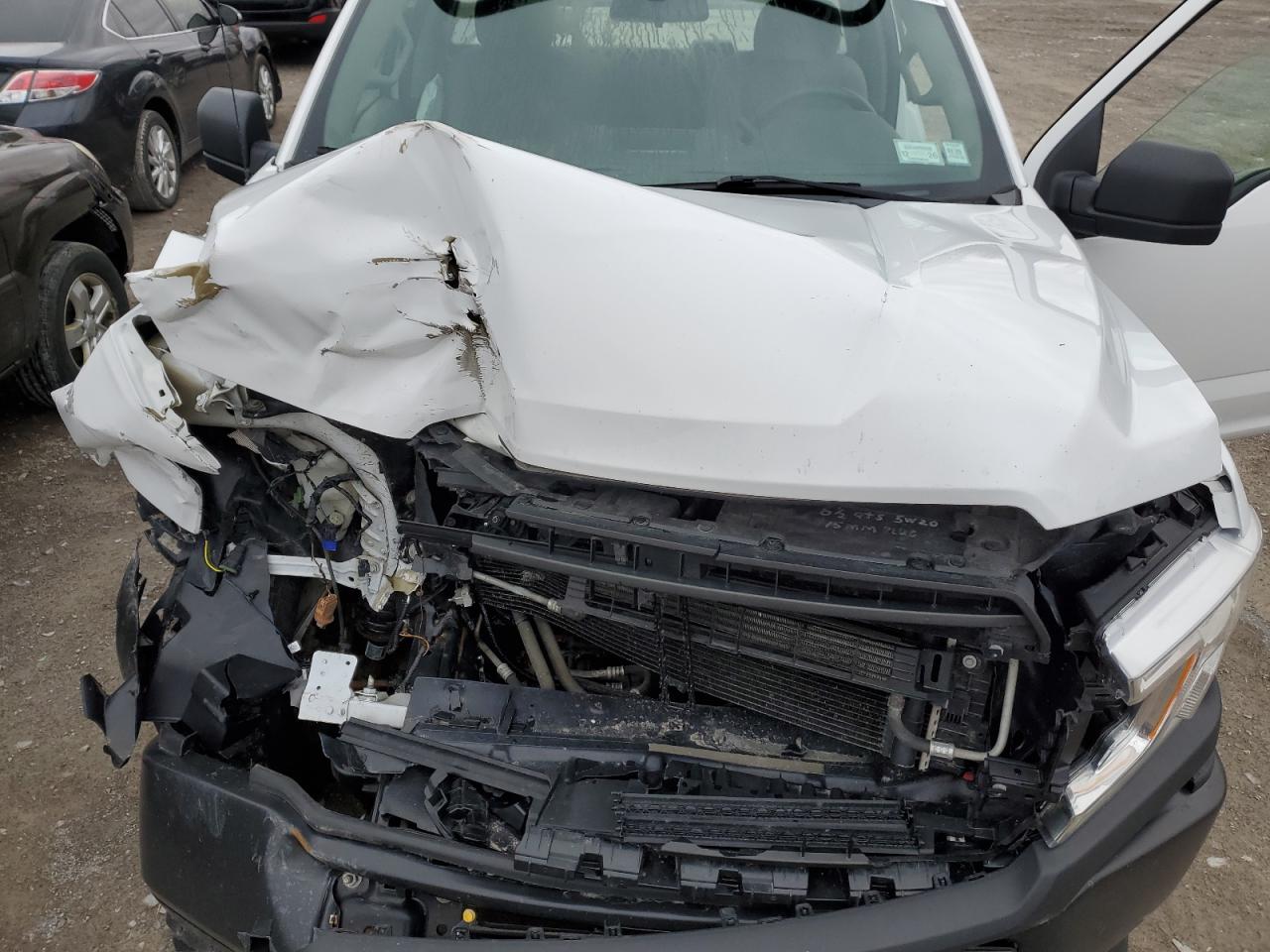2018 Ford F-150 VIN 1FTMF1CBXJKF88322 Copart auction photo, front end damage thumbnail 11