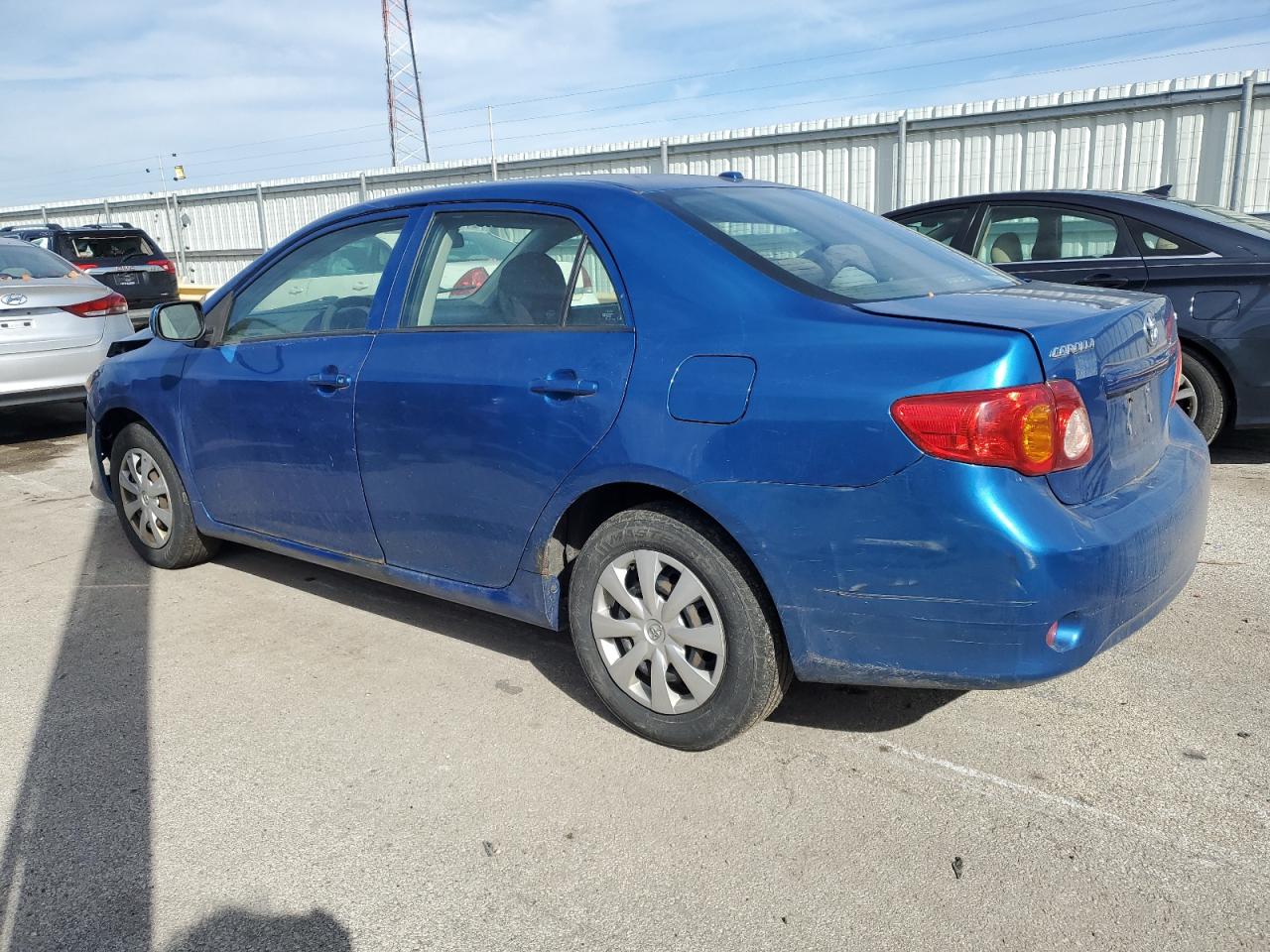 2010 Toyota Corolla VIN 1NXBU4EE2AZ202594 Copart auction photo, front end / rear end damage thumbnail 2