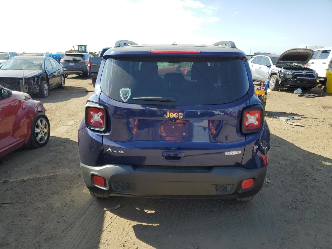 2018 Jeep Renegade VIN ZACCJBBBXJPH82209 Copart auction photo, front end damage thumbnail 6
