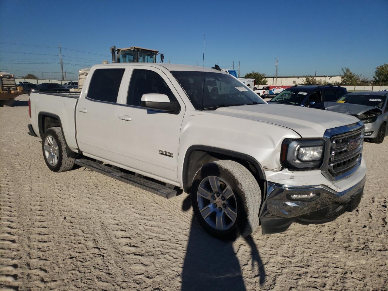 2016 GMC Sierra VIN 3GTP1MEC1GG256644 Copart auction photo, front end damage thumbnail 4