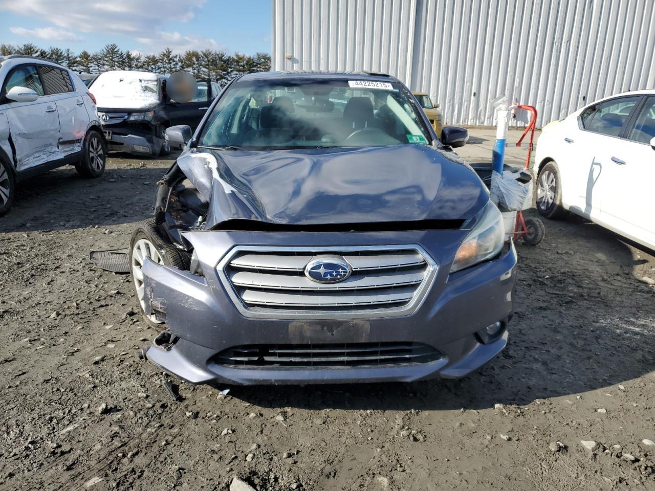 2015 Subaru Legacy VIN 4S3BNAF63F3049812 Copart auction photo, front end / minor dent/scratches damage thumbnail 5