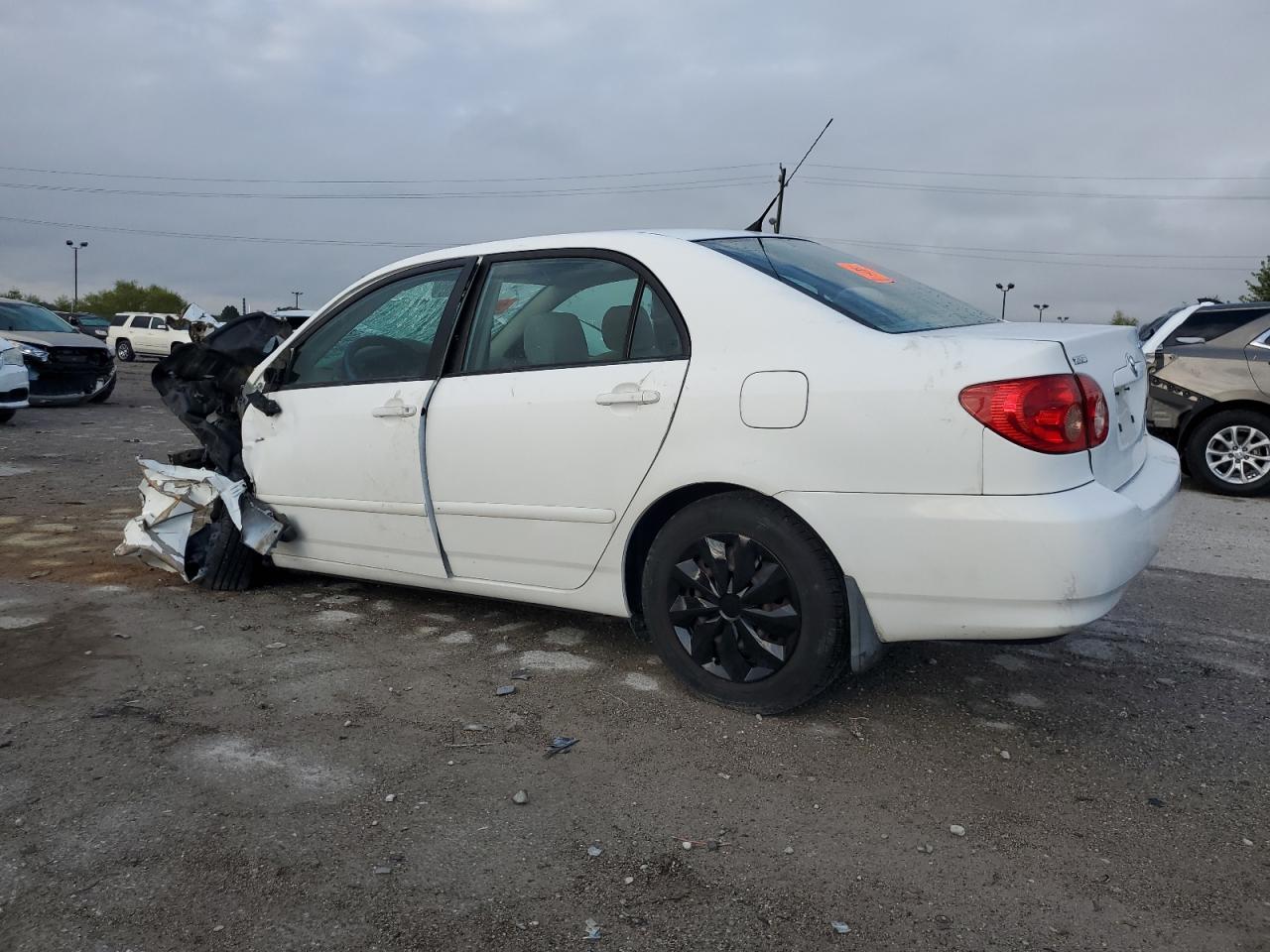 2005 Toyota Corolla VIN 2T1BR32E75C453067 Copart auction photo, front end / undercarriage damage thumbnail 2