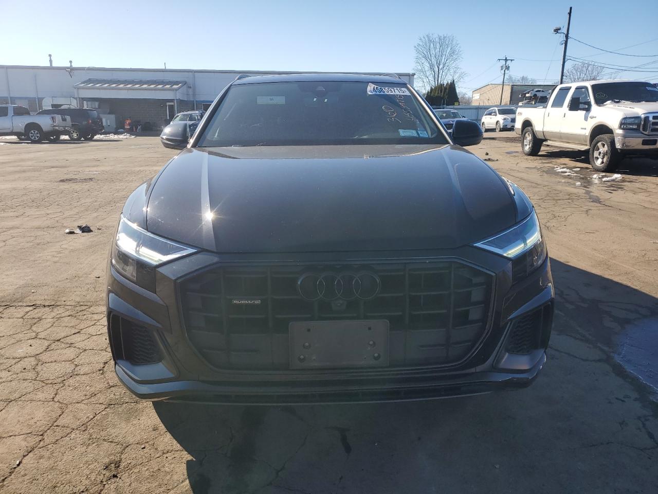 2021 Audi Q8 VIN WA1EVAF16MD036099 Copart auction photo, side damage thumbnail 5