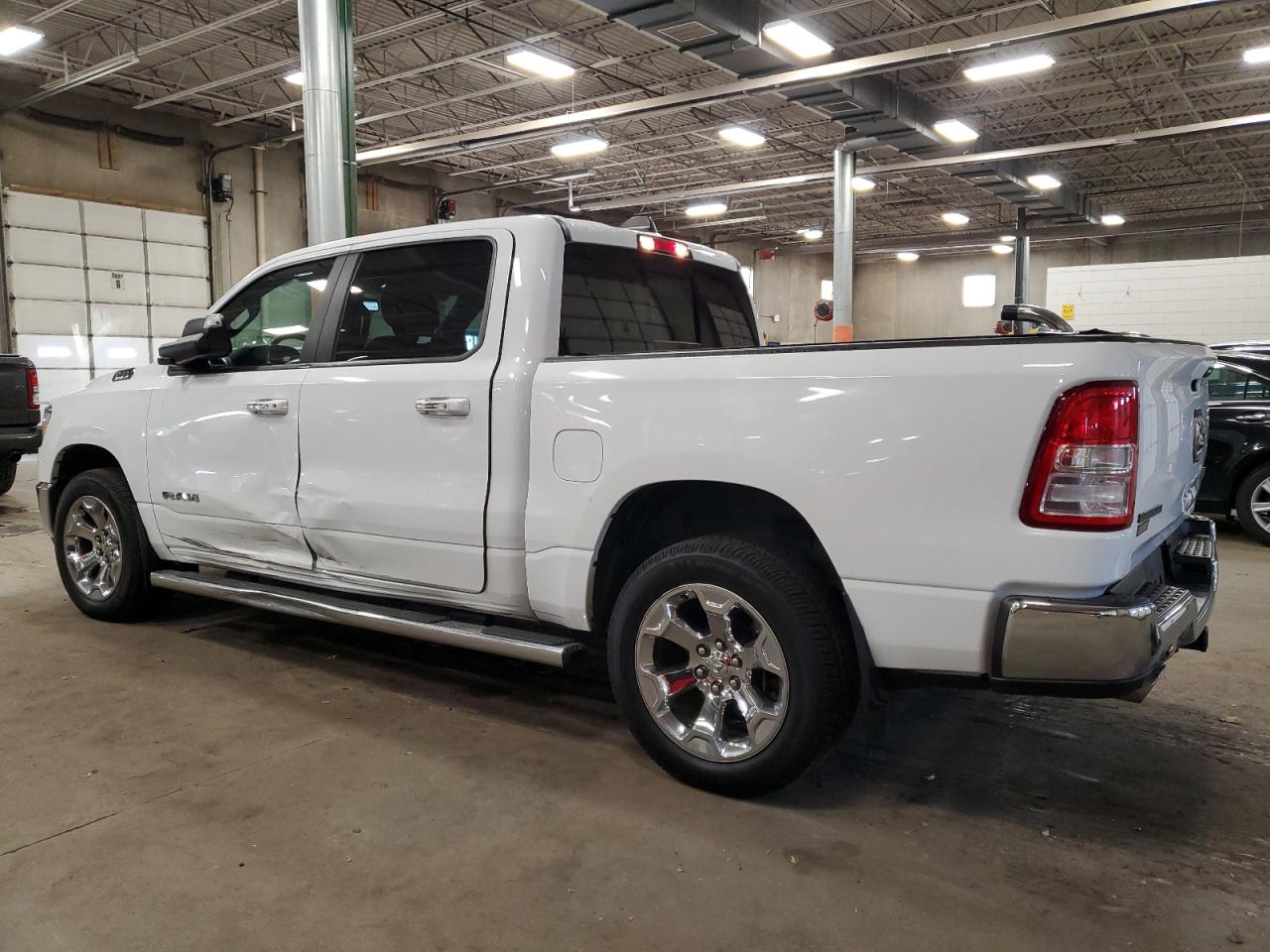 2019 RAM 1500 VIN 1C6SRFFT8KN547162 Copart auction photo, side / front end damage thumbnail 2