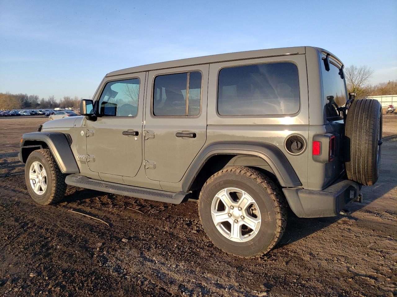 2020 Jeep Wrangler VIN 1C4HJXDN1LW286974 Copart auction photo, front end damage thumbnail 2