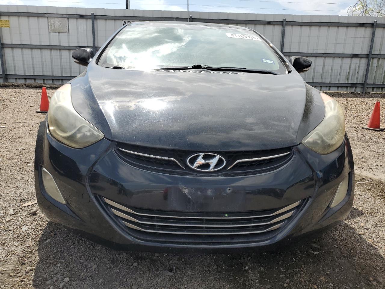 2011 Hyundai Elantra VIN 5NPDH4AE4BH034654 Copart auction photo, rear end damage thumbnail 5