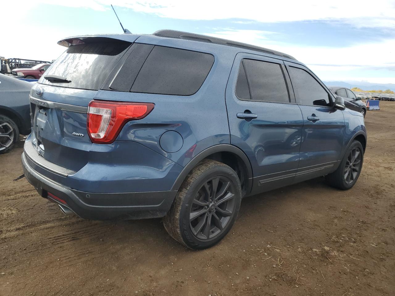 2018 Ford Explorer VIN 1FM5K8D80JGB89431 Copart auction photo, rear end damage thumbnail 3