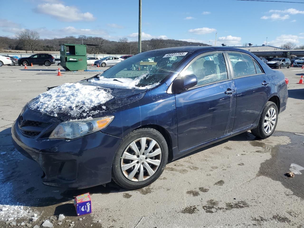 2012 Toyota Corolla VIN 2T1BU4EE3CC878976
