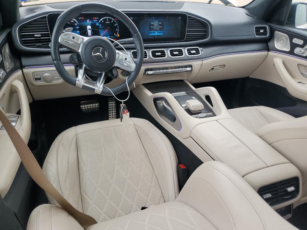 2021 Mercedes-Benz GLE VIN 4JGFB8KB5MA515492 Copart auction photo, rear end / side damage thumbnail 8