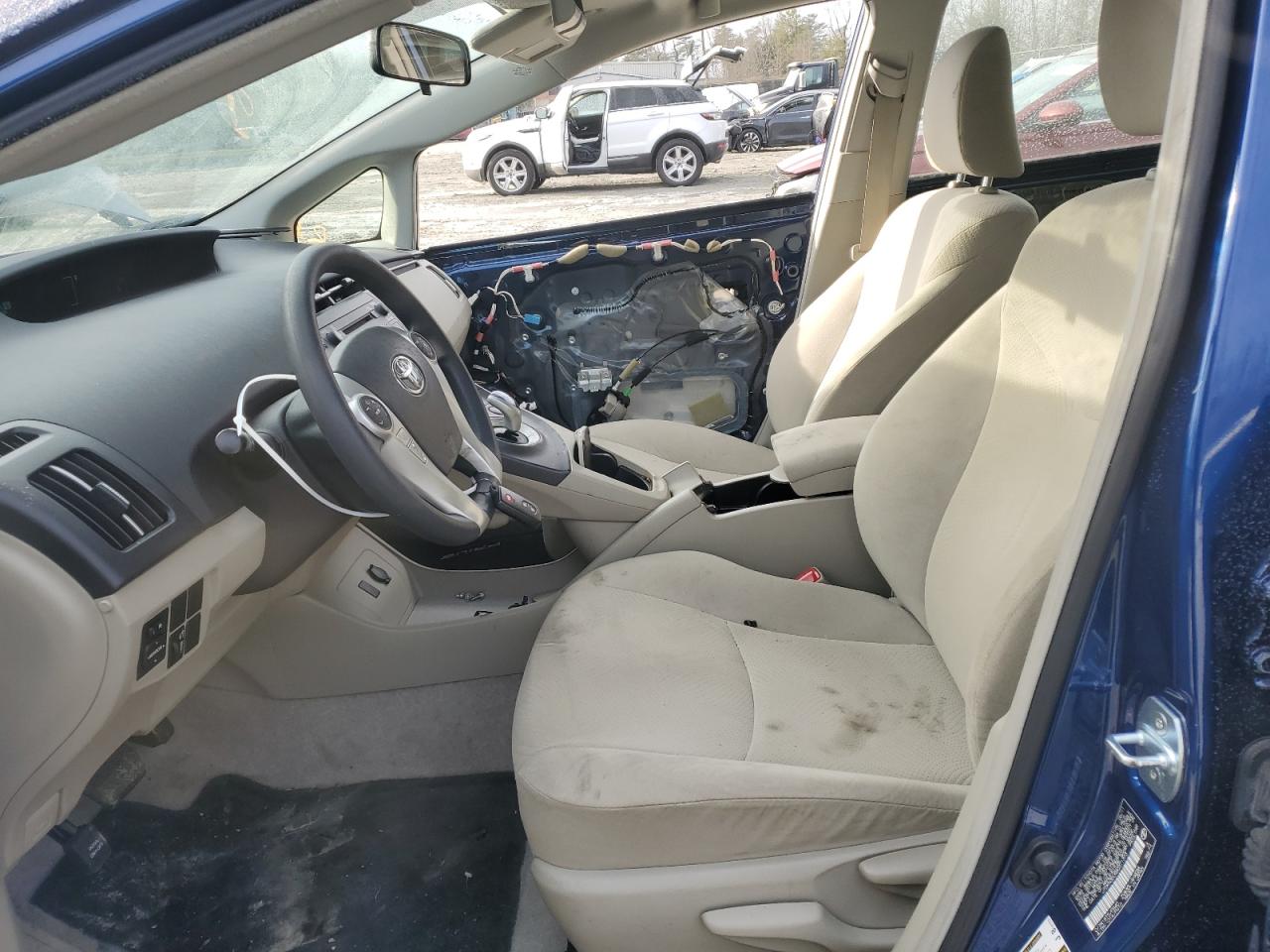 2011 Toyota Prius VIN JTDKN3DU9B0311373 Copart auction photo, side damage thumbnail 7