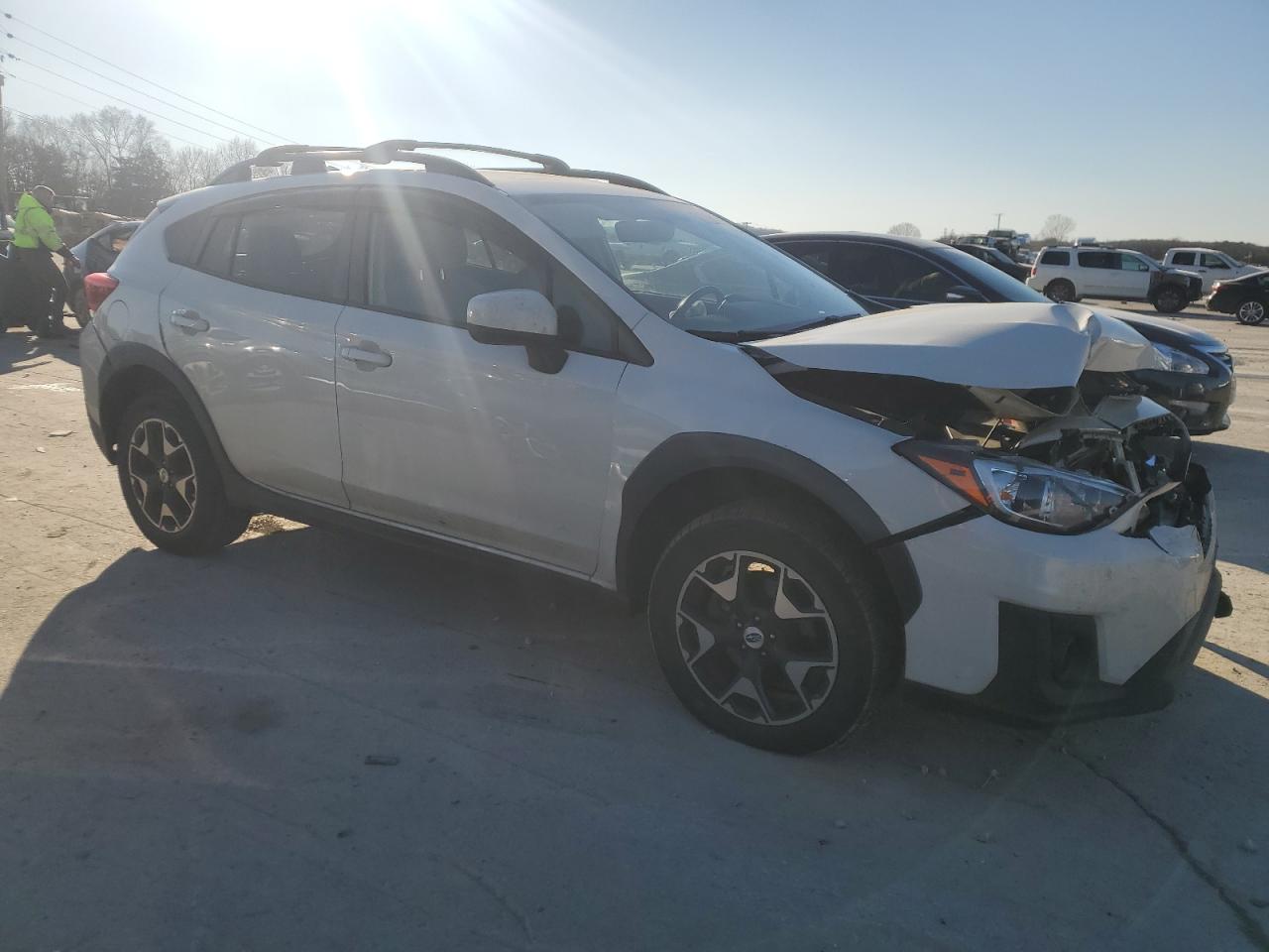 2018 Subaru XV VIN JF2GTACC5JH220417 Copart auction photo, front end damage thumbnail 4