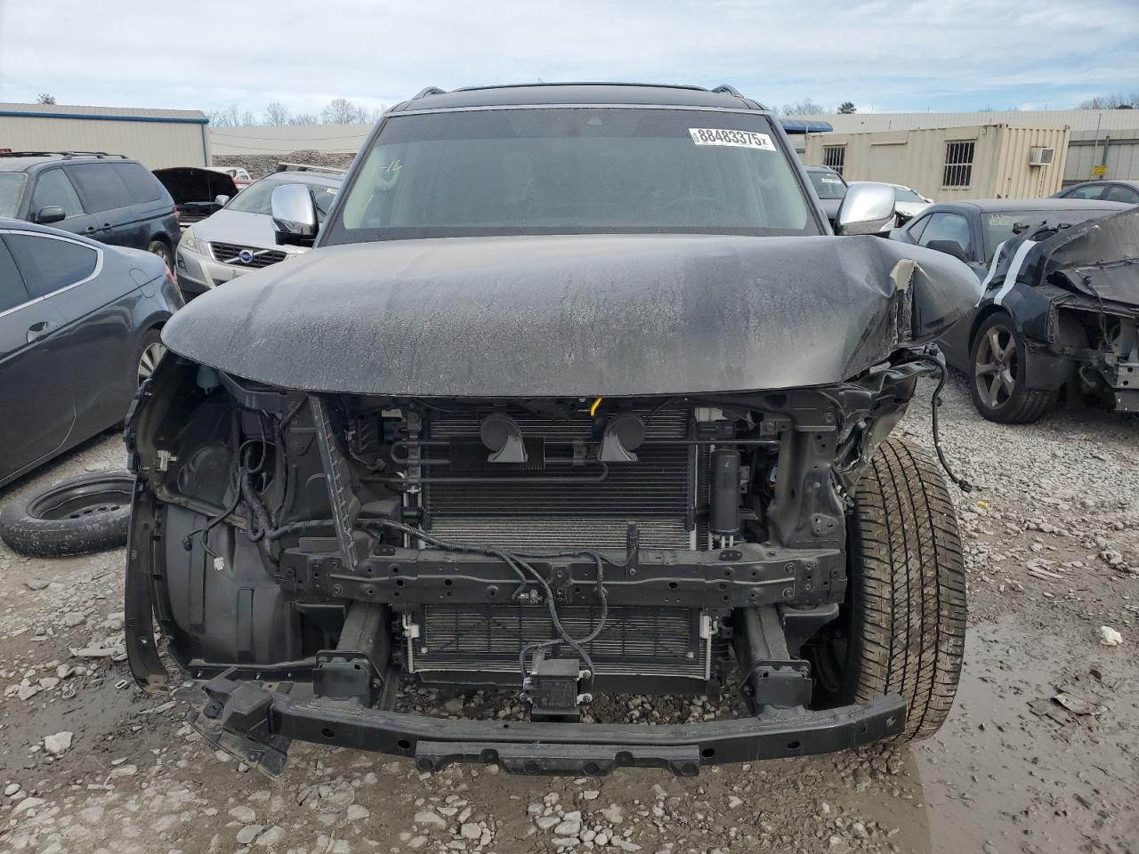 2024 Nissan Armada VIN JN8AY2DB1R9850527 Copart auction photo, front end damage thumbnail 5