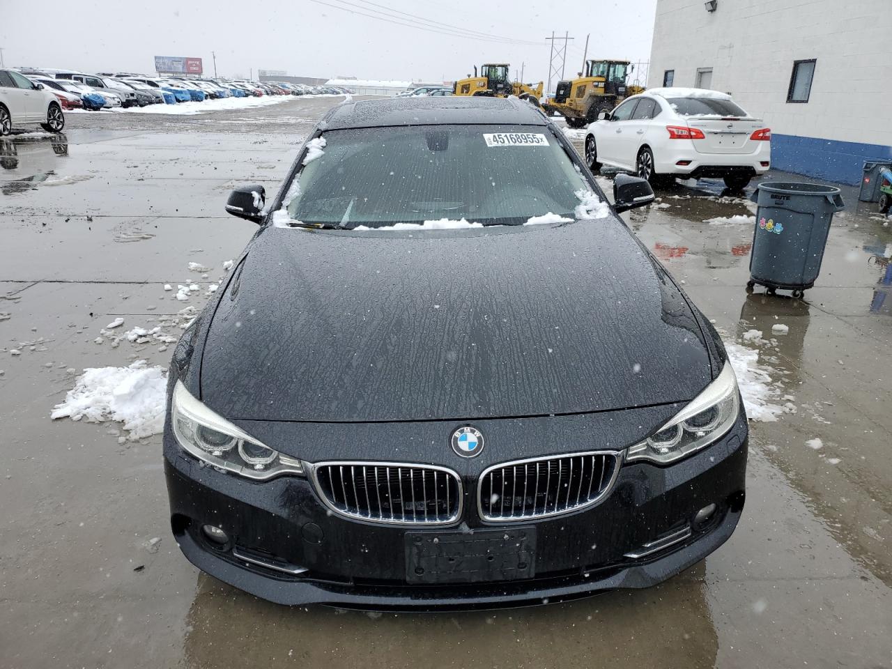 2015 BMW 4er VIN WBA4C9C54FD330601 Copart auction photo, undercarriage damage thumbnail 5