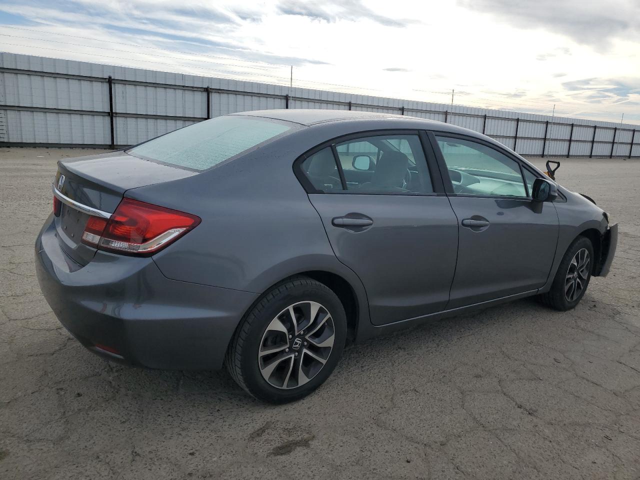 2013 Honda Civic VIN 19XFB2F87DE050937 Copart auction photo, front end damage thumbnail 3