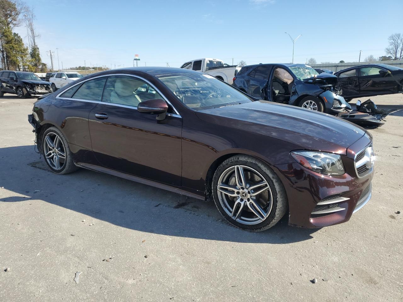 2019 Mercedes-Benz E-klasse VIN WDD1J6HB3KF093533 Copart auction photo, rear end / side damage thumbnail 4