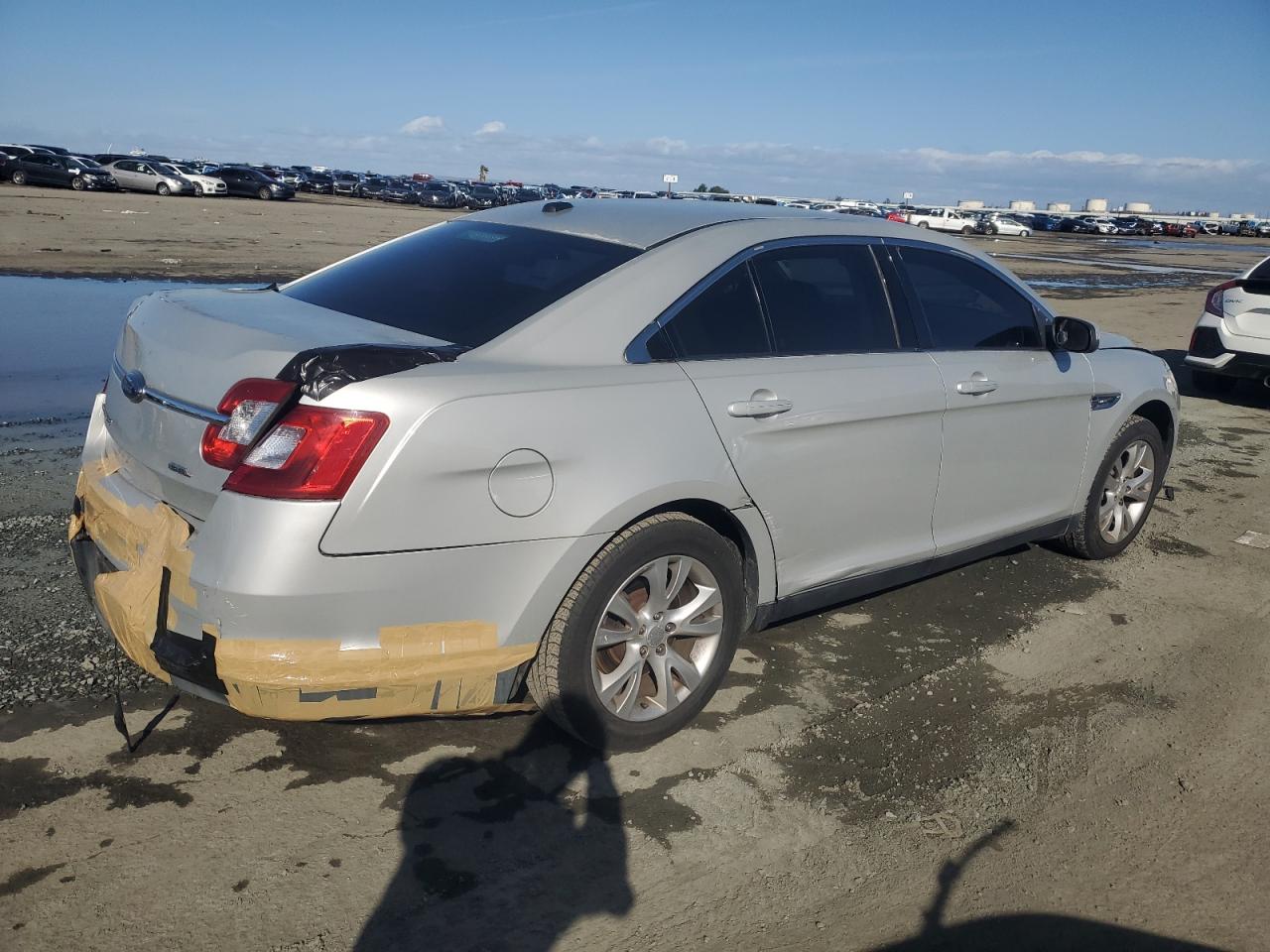 2010 Ford Taurus VIN 1FAHP2EW6AG120407 Copart auction photo, rear end damage thumbnail 3