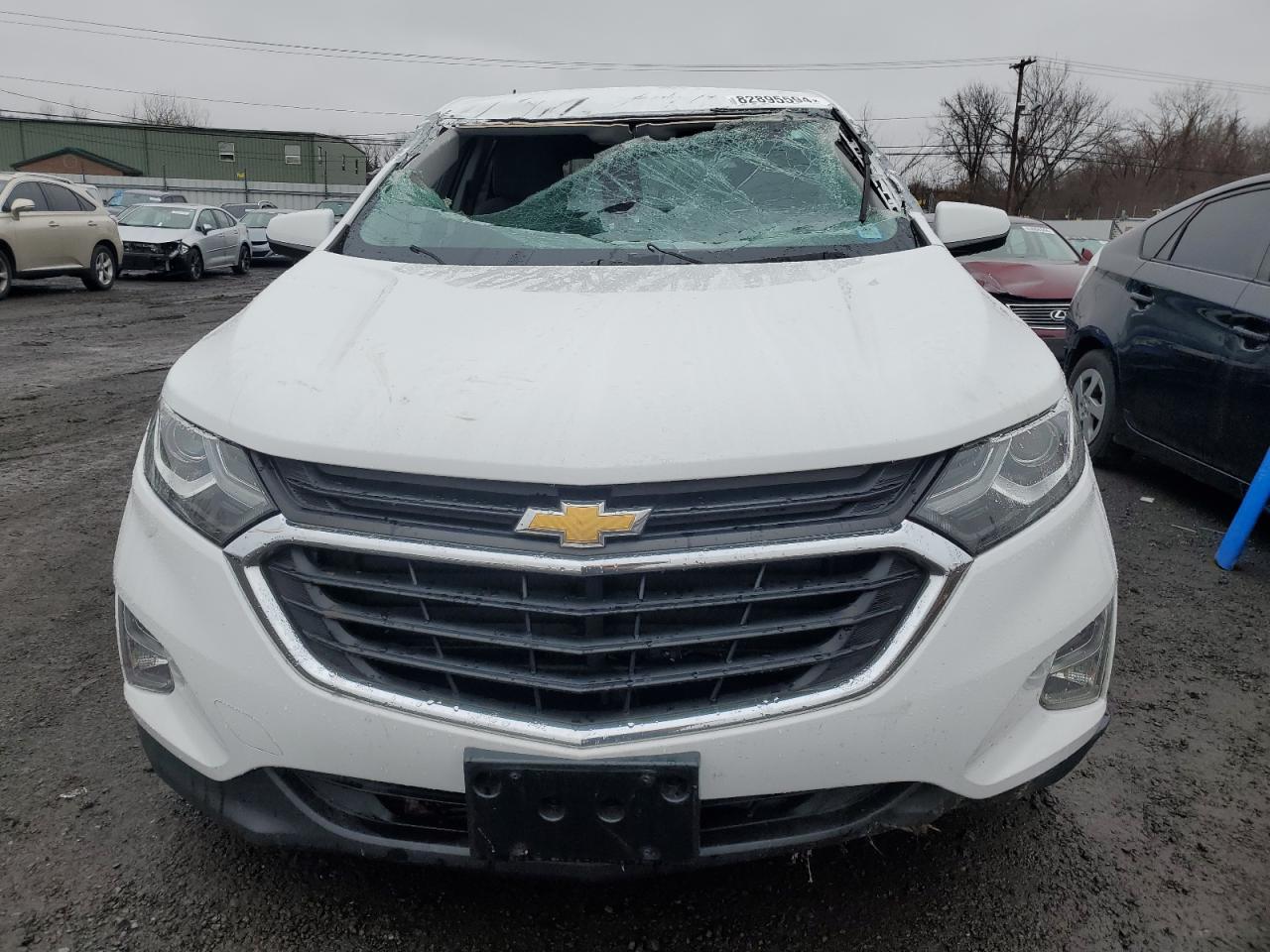 2020 Chevrolet Equinox VIN 3GNAXUEV9LS578341 Copart auction photo, undercarriage / top/roof damage thumbnail 5