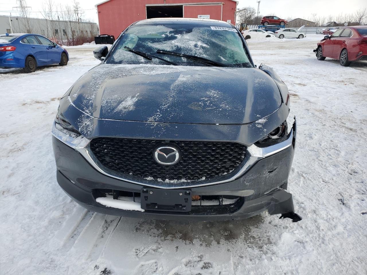 2024 Mazda CX-30 VIN 3MVDMBDYXRM646995 Copart auction photo, front end / undercarriage damage thumbnail 5