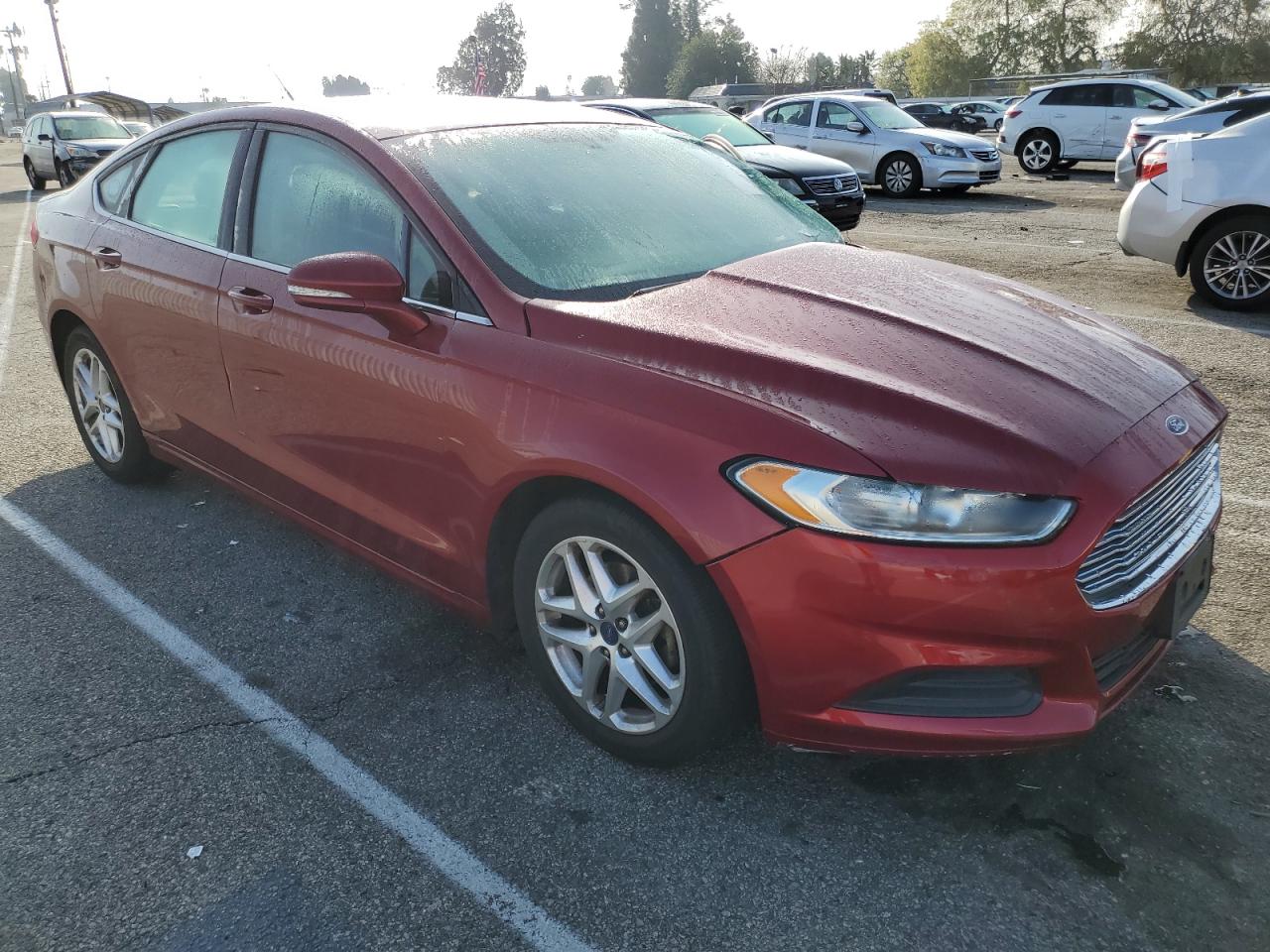 2016 Ford Fusion VIN 3FA6P0H73GR384301 Copart auction photo, all over damage thumbnail 4