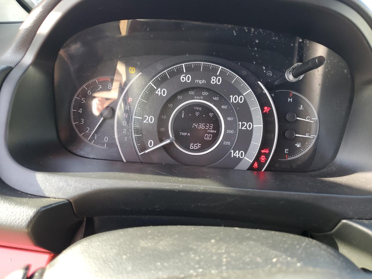 2013 Honda CR-V VIN 2HKRM4H50DH644979 Copart auction photo, rear end / front end damage thumbnail 9