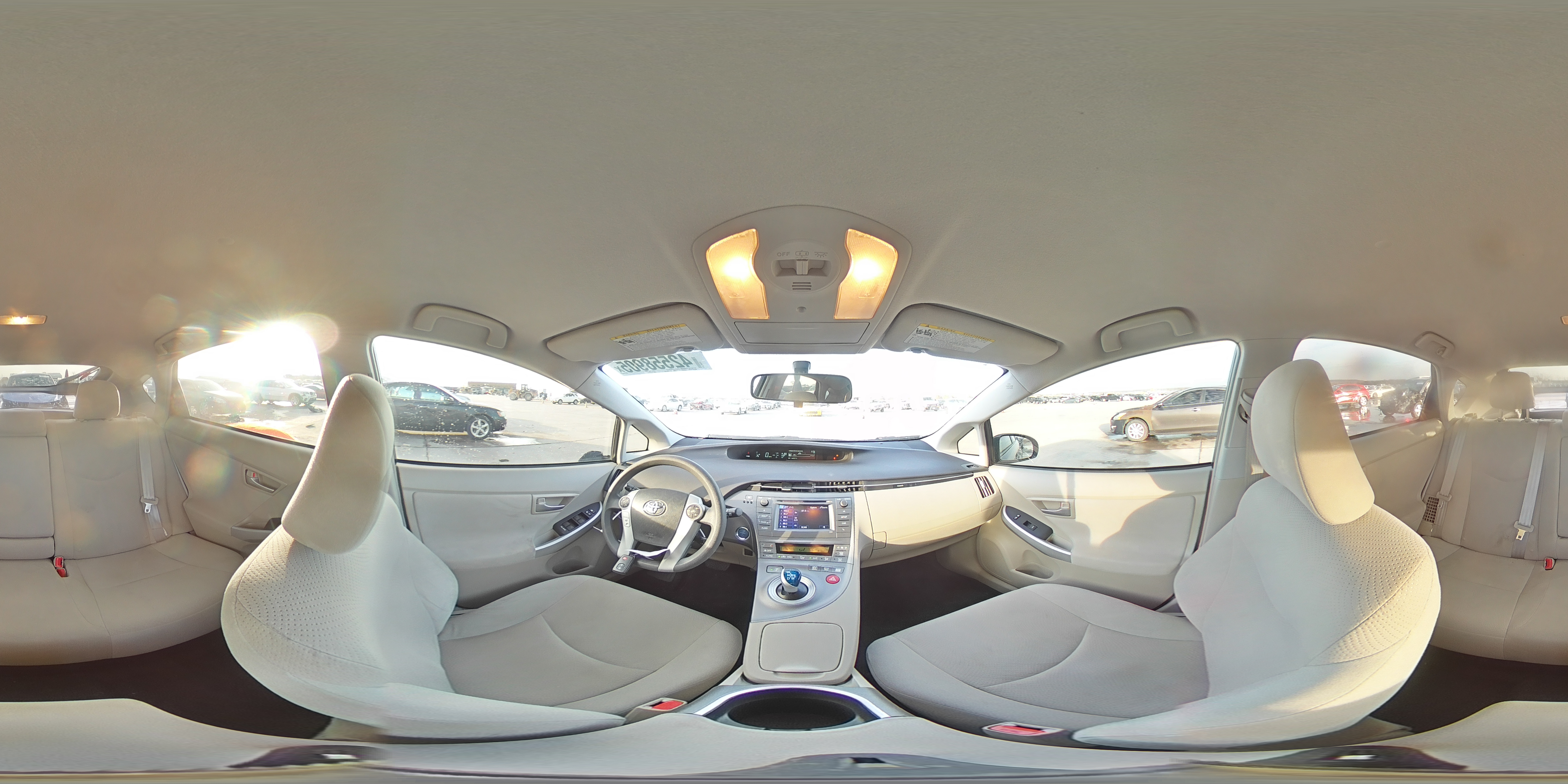 2014 Toyota Prius VIN JTDKN3DU3E0378622 Copart auction photo, side / rear end damage thumbnail 15