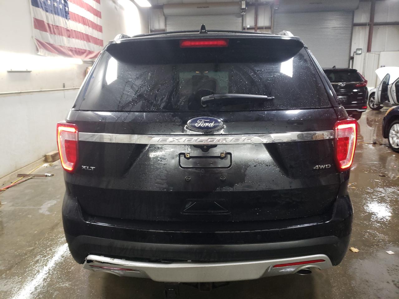 2016 Ford Explorer VIN 1FM5K8D88GGB66763 Copart auction photo, front end / side damage thumbnail 6