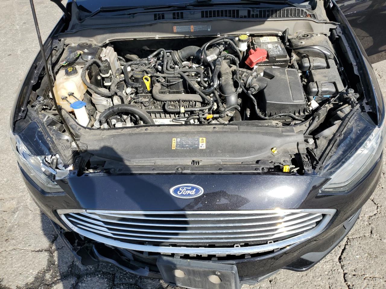 2019 Ford Fusion VIN 3FA6P0HD9KR114911 Copart auction photo, front end damage thumbnail 12