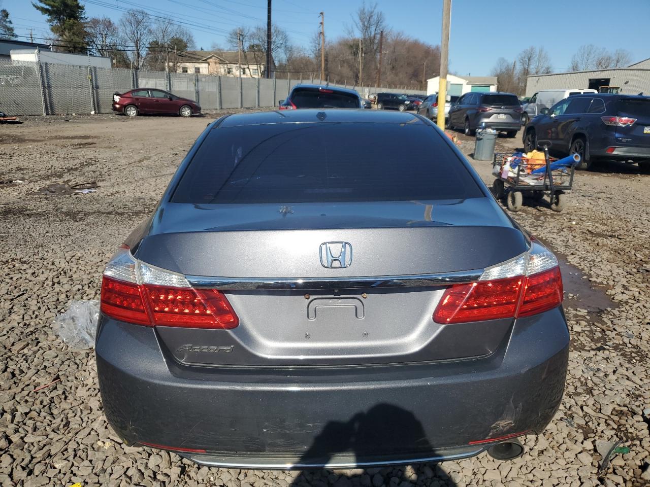 2014 Honda Accord VIN 1HGCR2F88EA047503 Copart auction photo, front end / side damage thumbnail 6