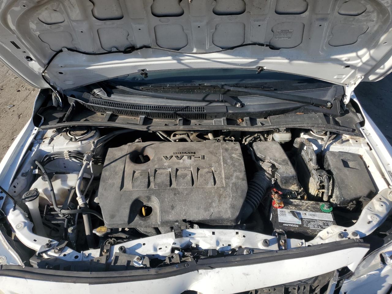 2011 Toyota Corolla VIN JTDBU4EE1B9139500 Copart auction photo, front end / rear end damage thumbnail 11