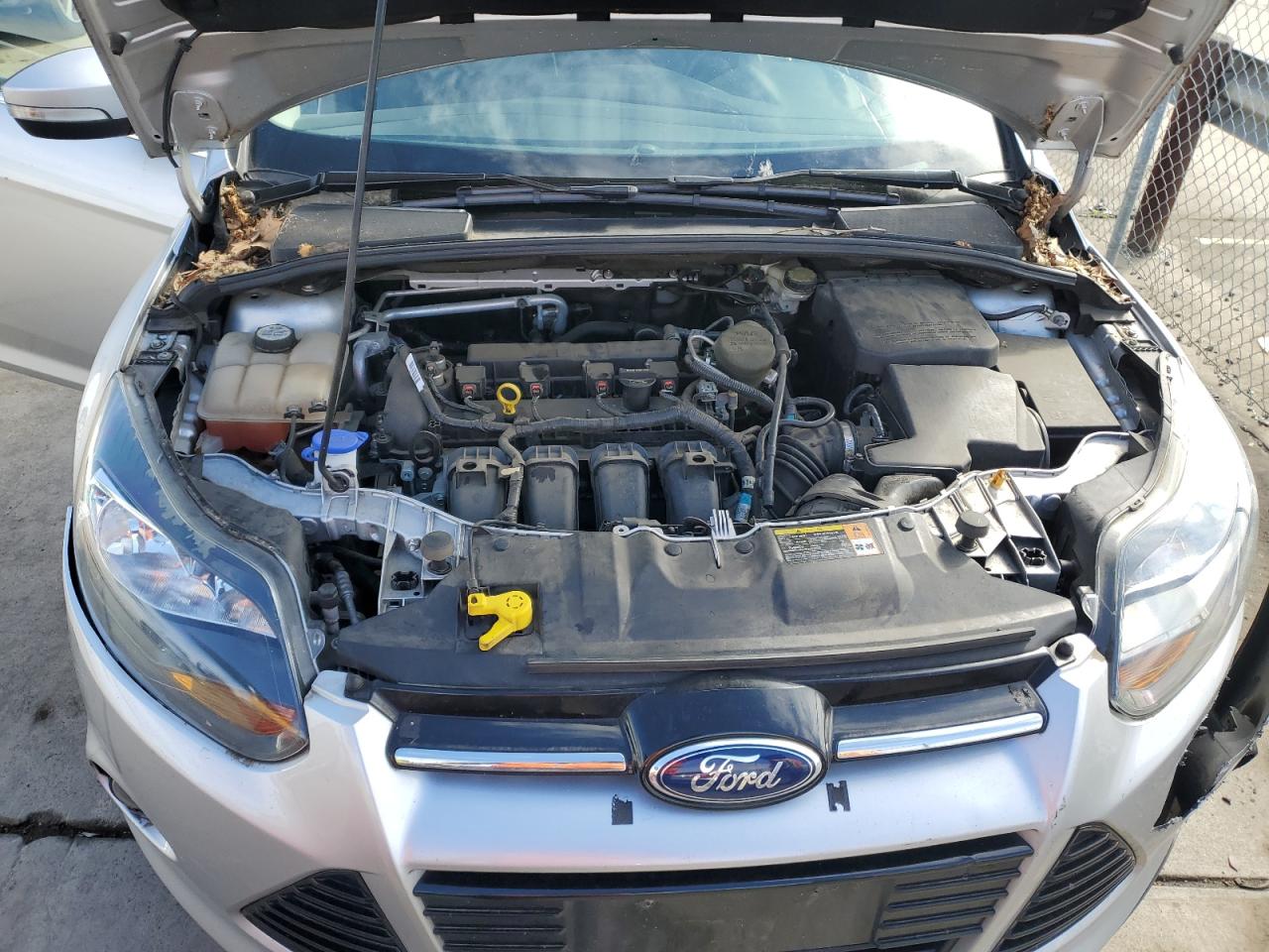 2013 Ford Focus VIN 1FADP3J2XDL353354 Copart auction photo, front end / rear end damage thumbnail 11