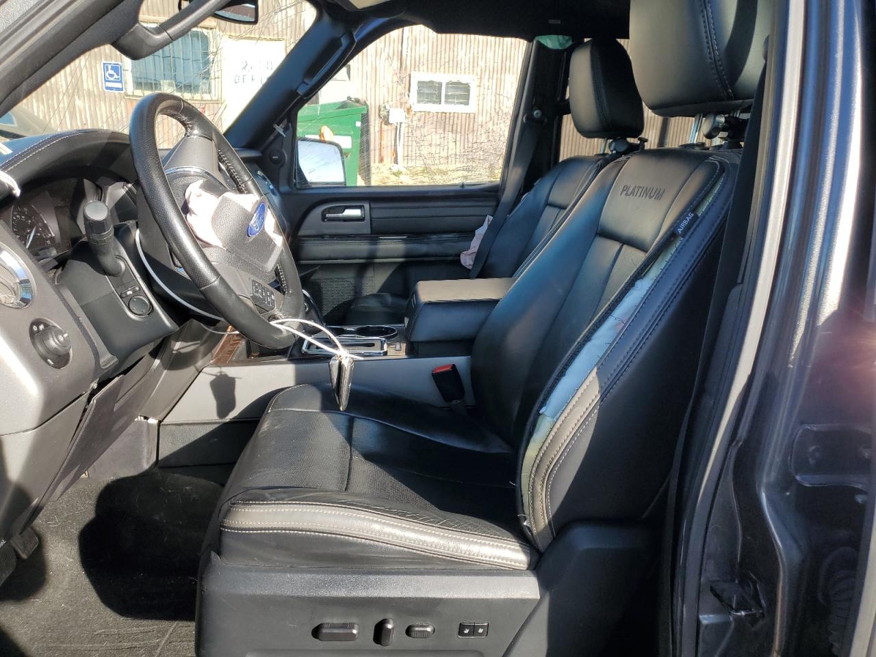 2017 Ford Expedition VIN 1FMJK1MT3HEA30953 Copart auction photo, front end / side damage thumbnail 7