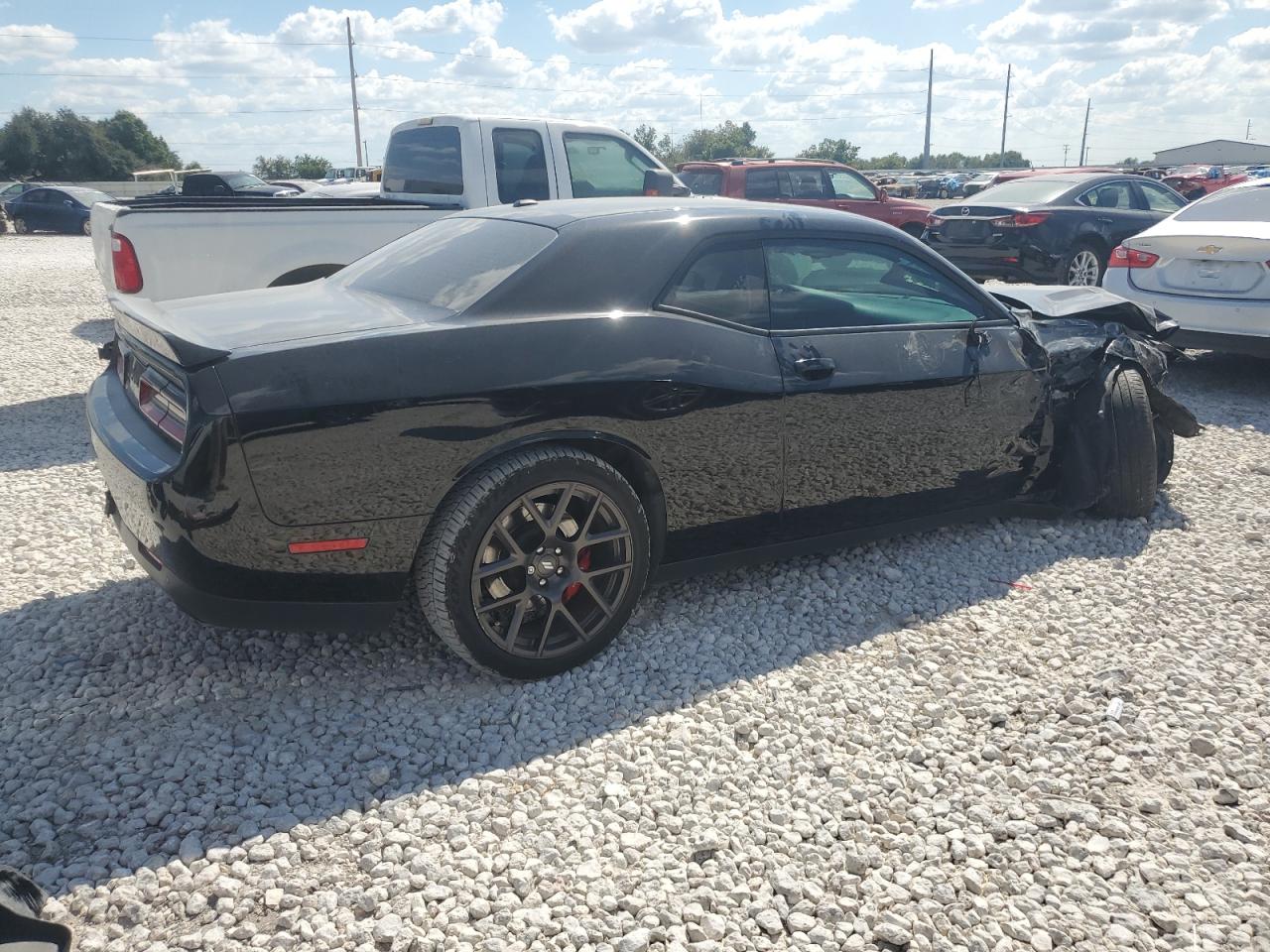 2018 Dodge Challenger VIN 2C3CDZBT8JH144751 Copart auction photo, side / front end damage thumbnail 3
