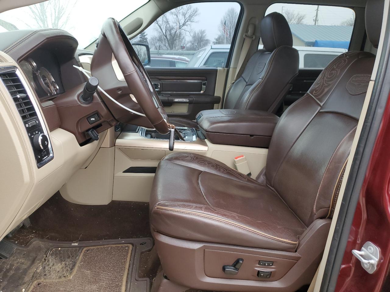 2016 RAM 1500 VIN 1C6RR7PT4GS224867 Copart auction photo, front end / side damage thumbnail 7