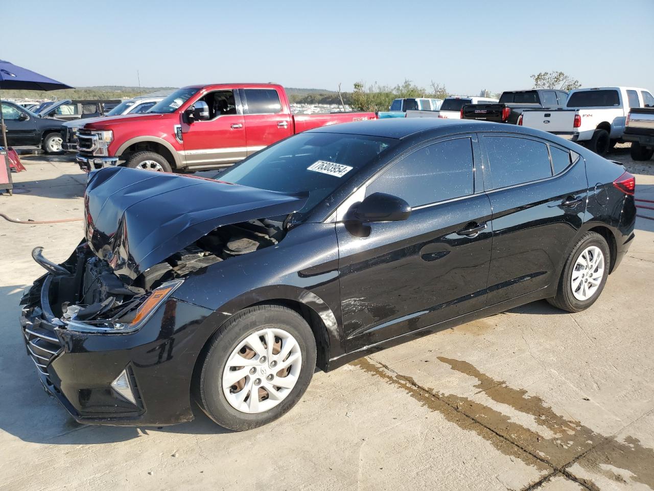 2019 Hyundai Elantra VIN 5NPD74LF0KH419699