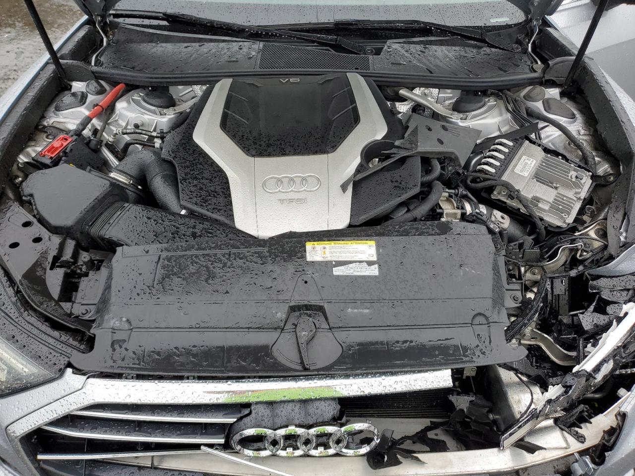 2019 Audi A6 VIN WAUL2AF28KN077921 Copart auction photo, front end damage thumbnail 11