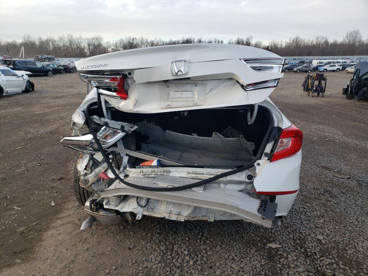 2020 Honda Accord VIN 1HGCV1F49LA022092 Copart auction photo, rear end damage thumbnail 6