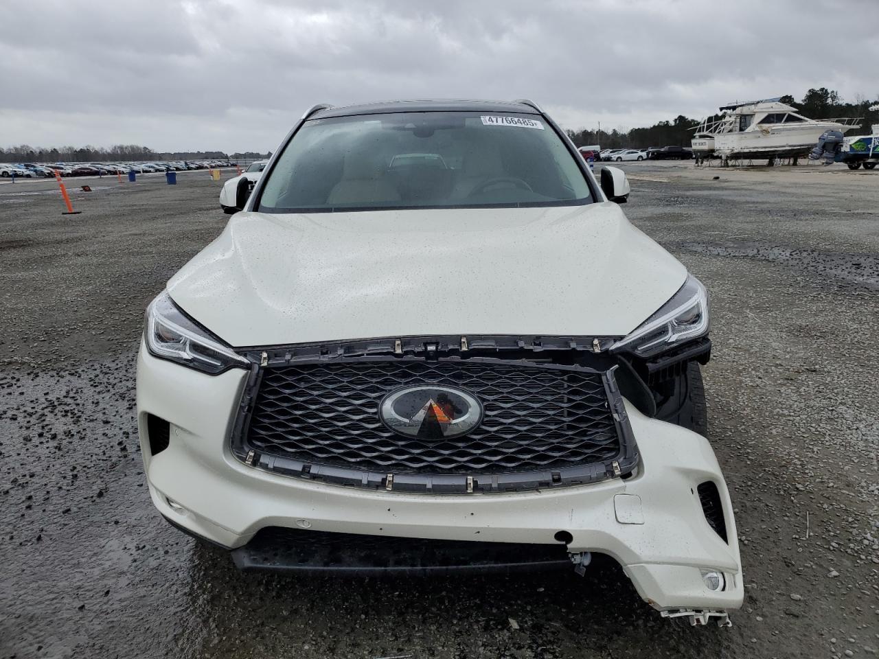 2019 Infiniti QX50 VIN 3PCAJ5M38KF123407 Copart auction photo, front end damage thumbnail 5