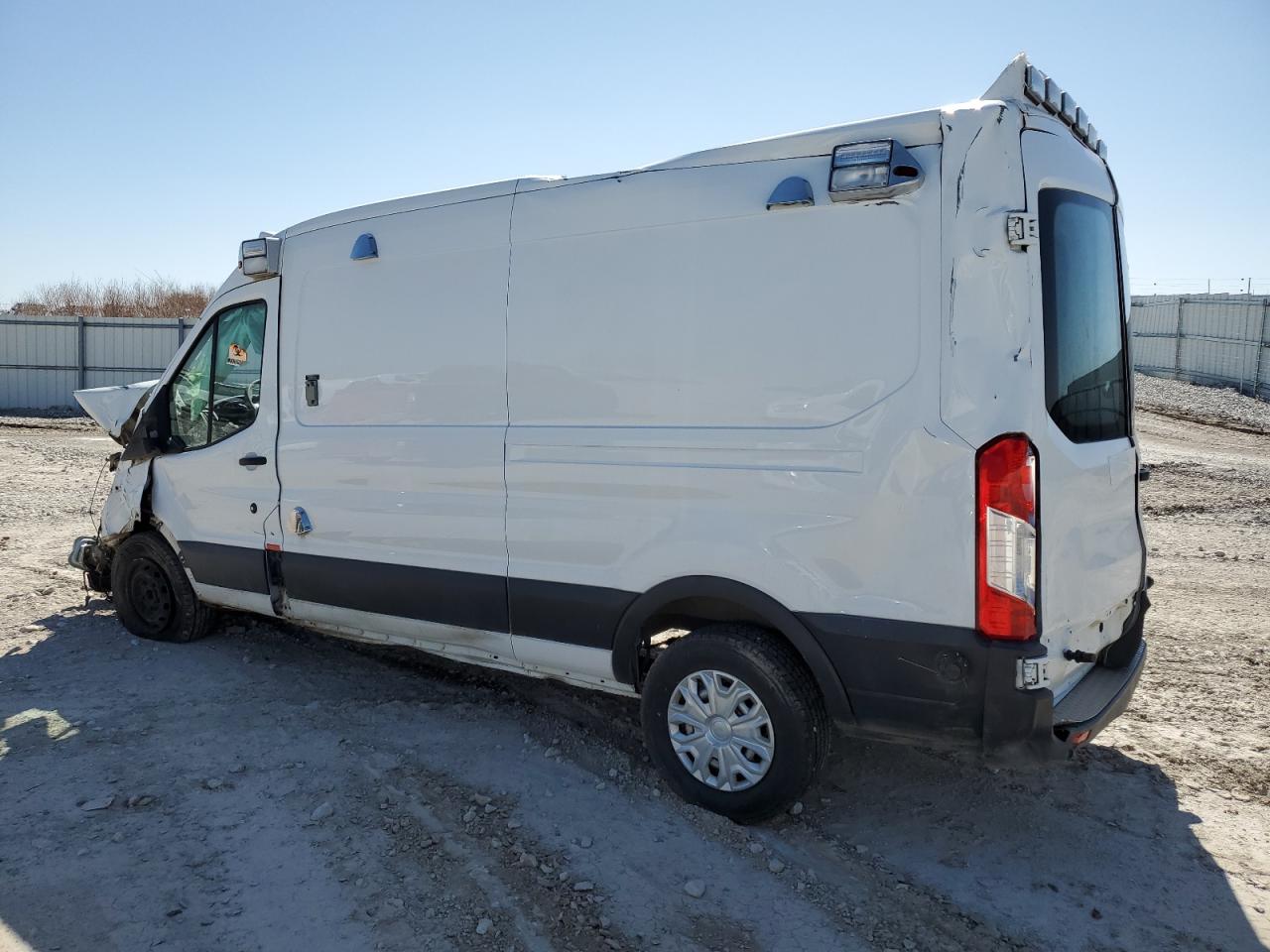 2017 Ford Transit VIN 1FDYR2CM7HKB32834 Copart auction photo, all over / hail damage thumbnail 2