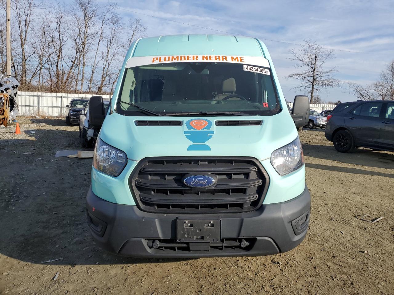 2020 Ford Transit VIN 1FTBR2C85LKA07319 Copart auction photo, rear end / side damage thumbnail 5