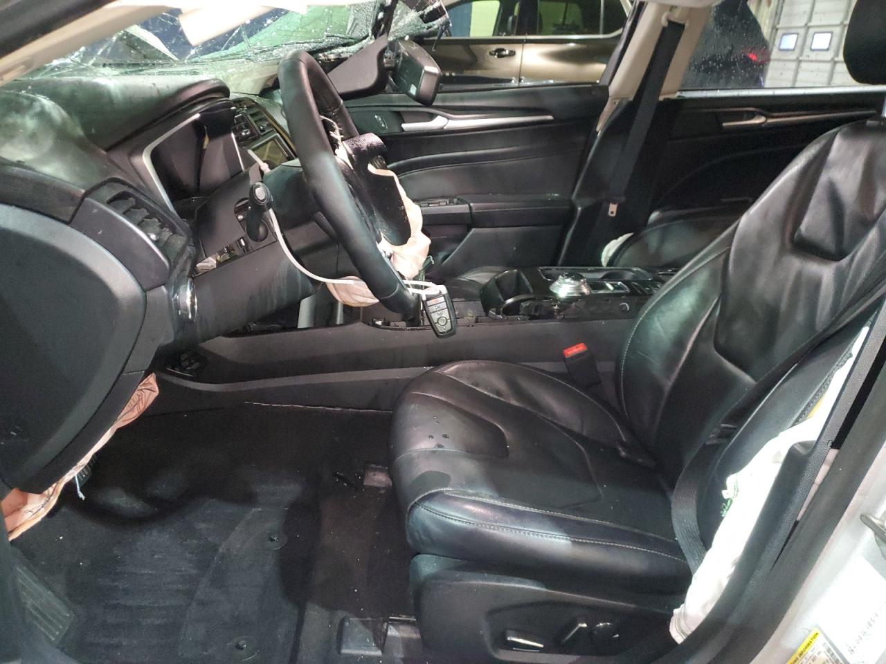 2019 Ford Fusion VIN 3FA6P0RU4KR136653 Copart auction photo, side / top/roof damage thumbnail 7