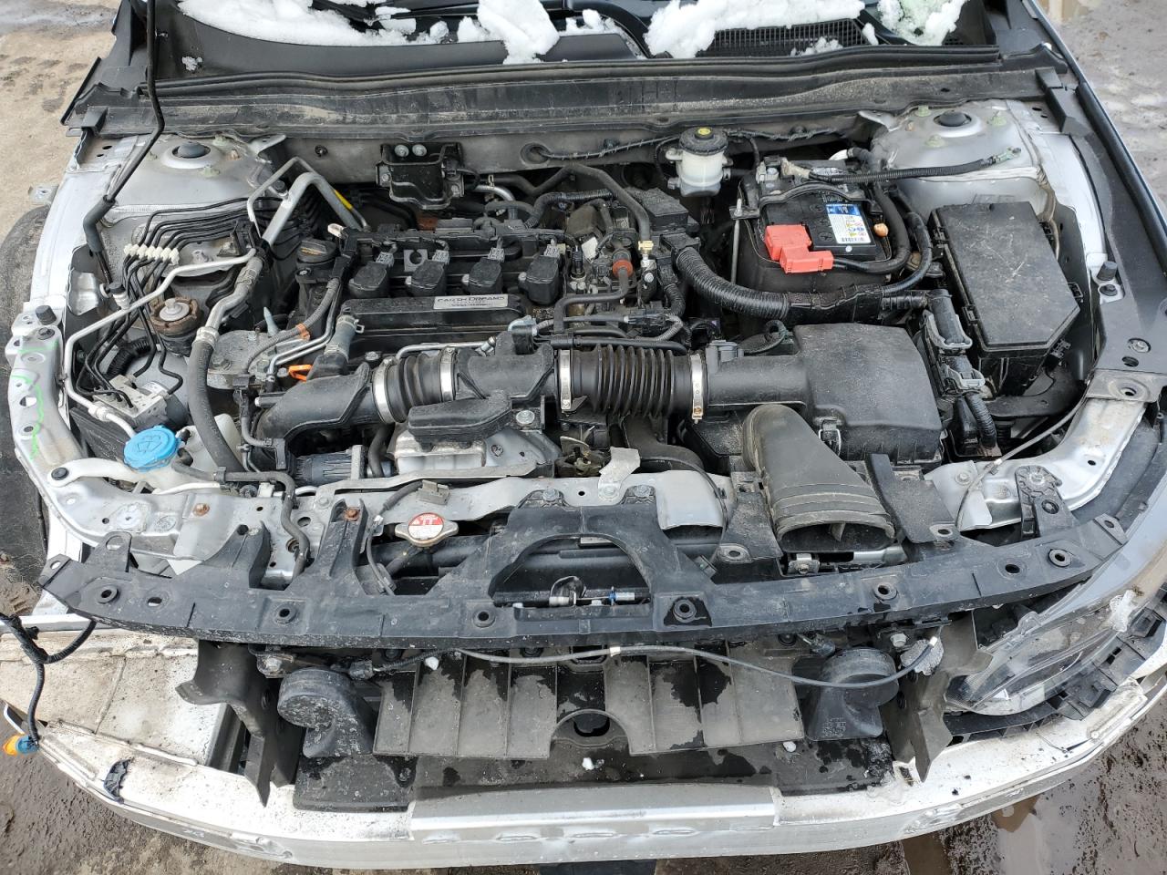 2019 Honda Accord VIN 1HGCV1F56KA042291 Copart auction photo, all over damage thumbnail 11
