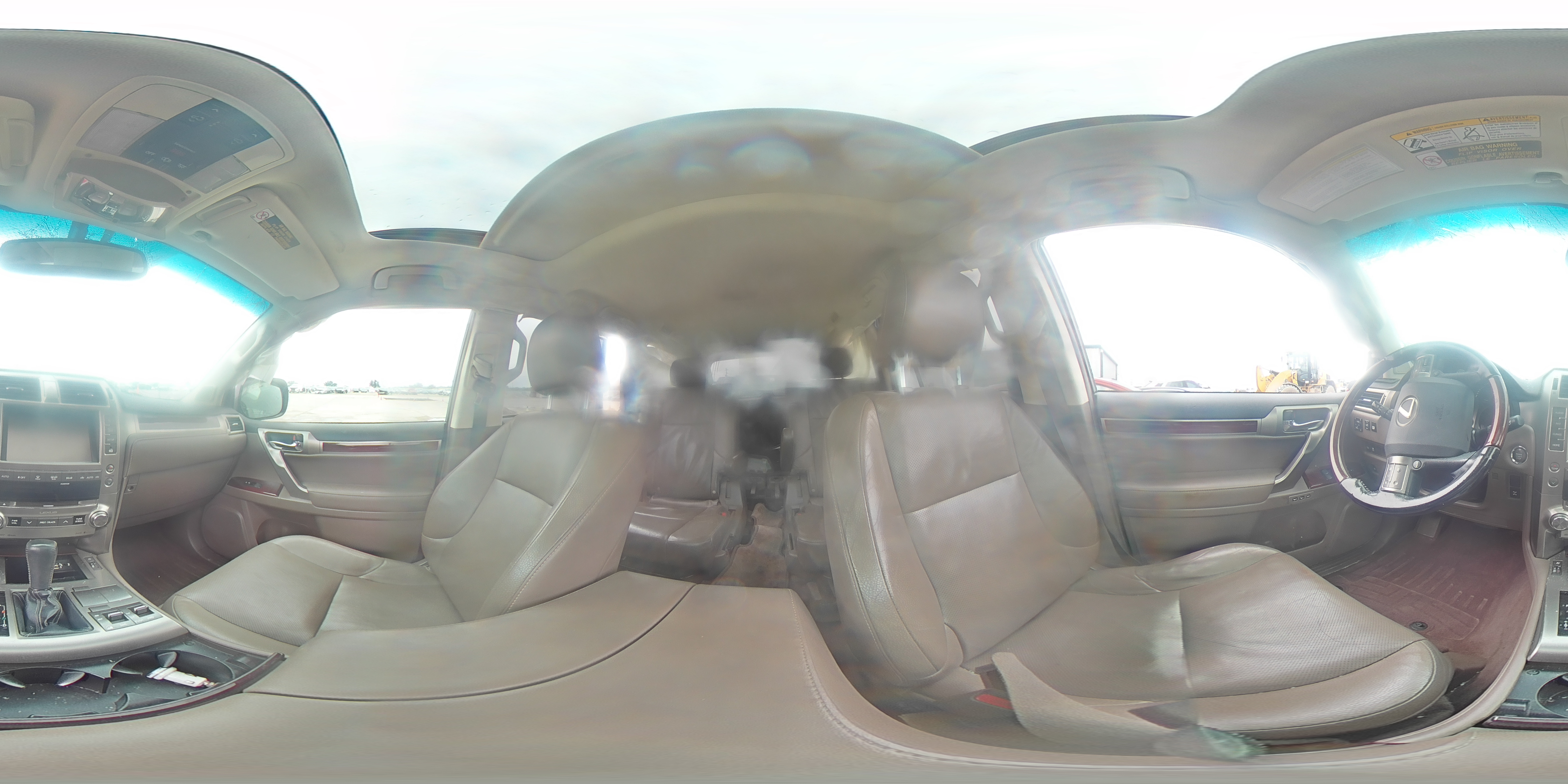 2017 Lexus GX VIN JTJBM7FX1H5180837 Copart auction photo, rollover damage thumbnail 15