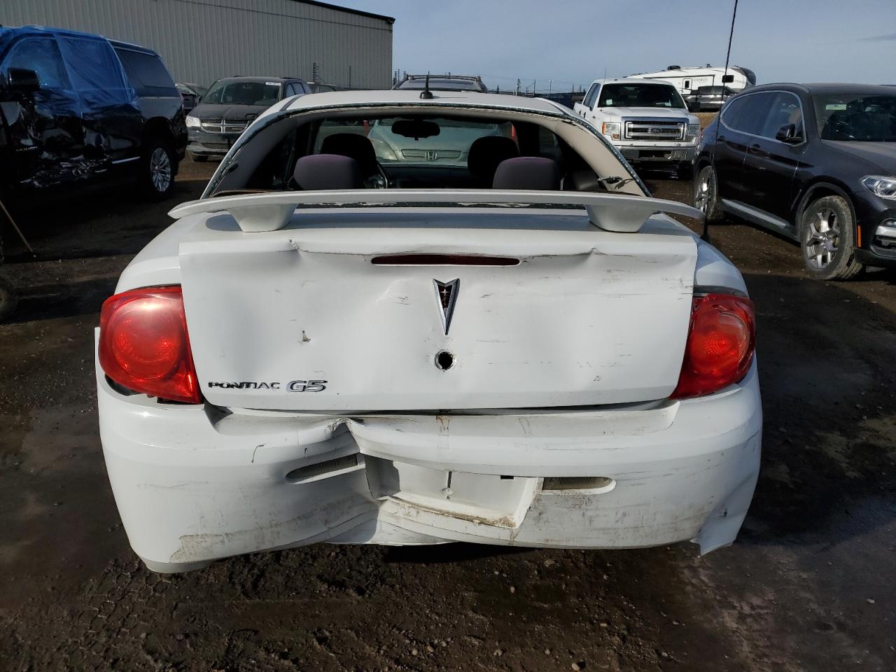 2009 Pontiac G5 VIN 1G2AS18H997283893 Copart auction photo, rear end / front end damage thumbnail 6