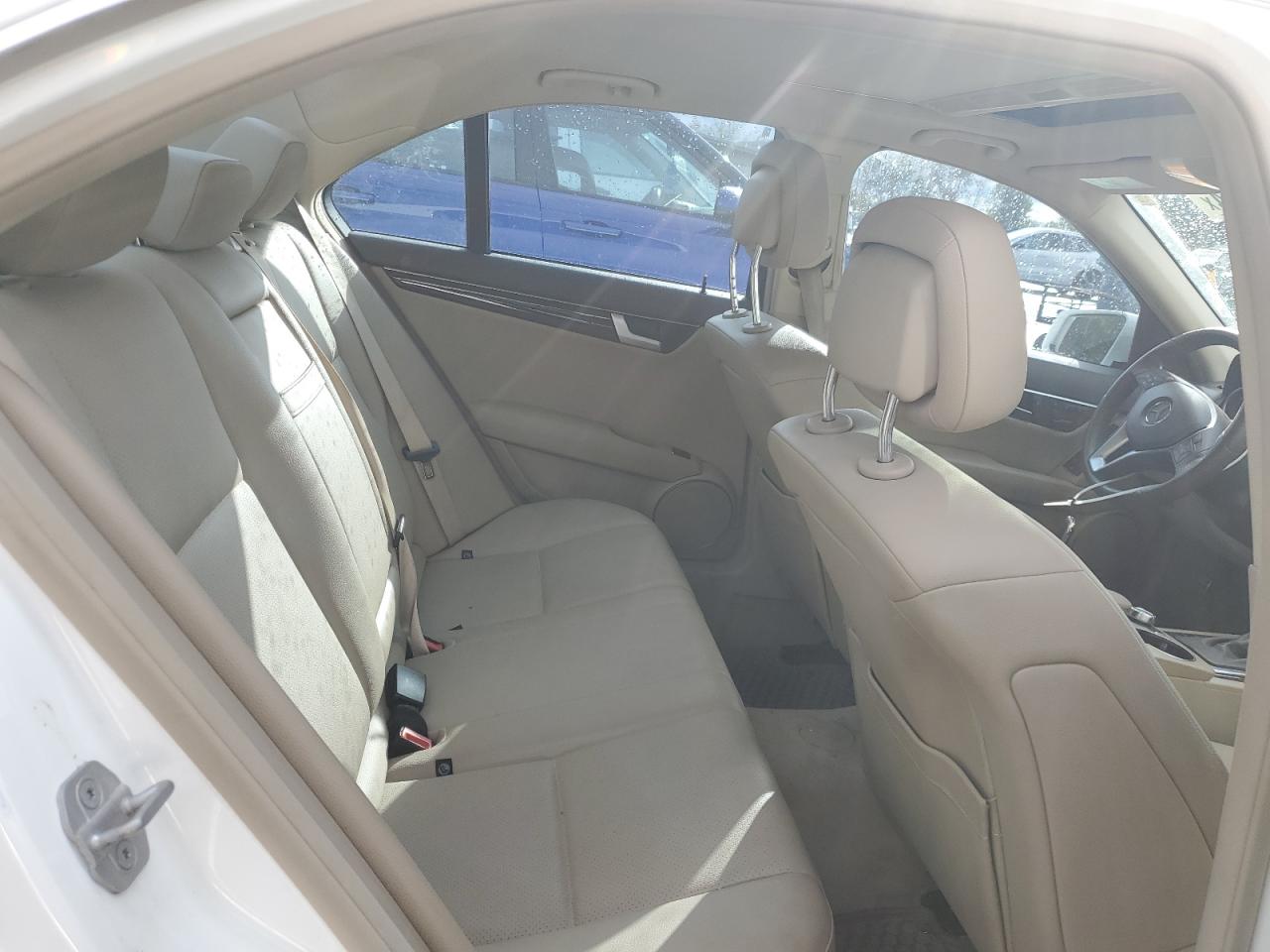 2013 Mercedes-Benz C-klasse VIN WDDGF8AB4DG082006 Copart auction photo, front end / rear end damage thumbnail 10