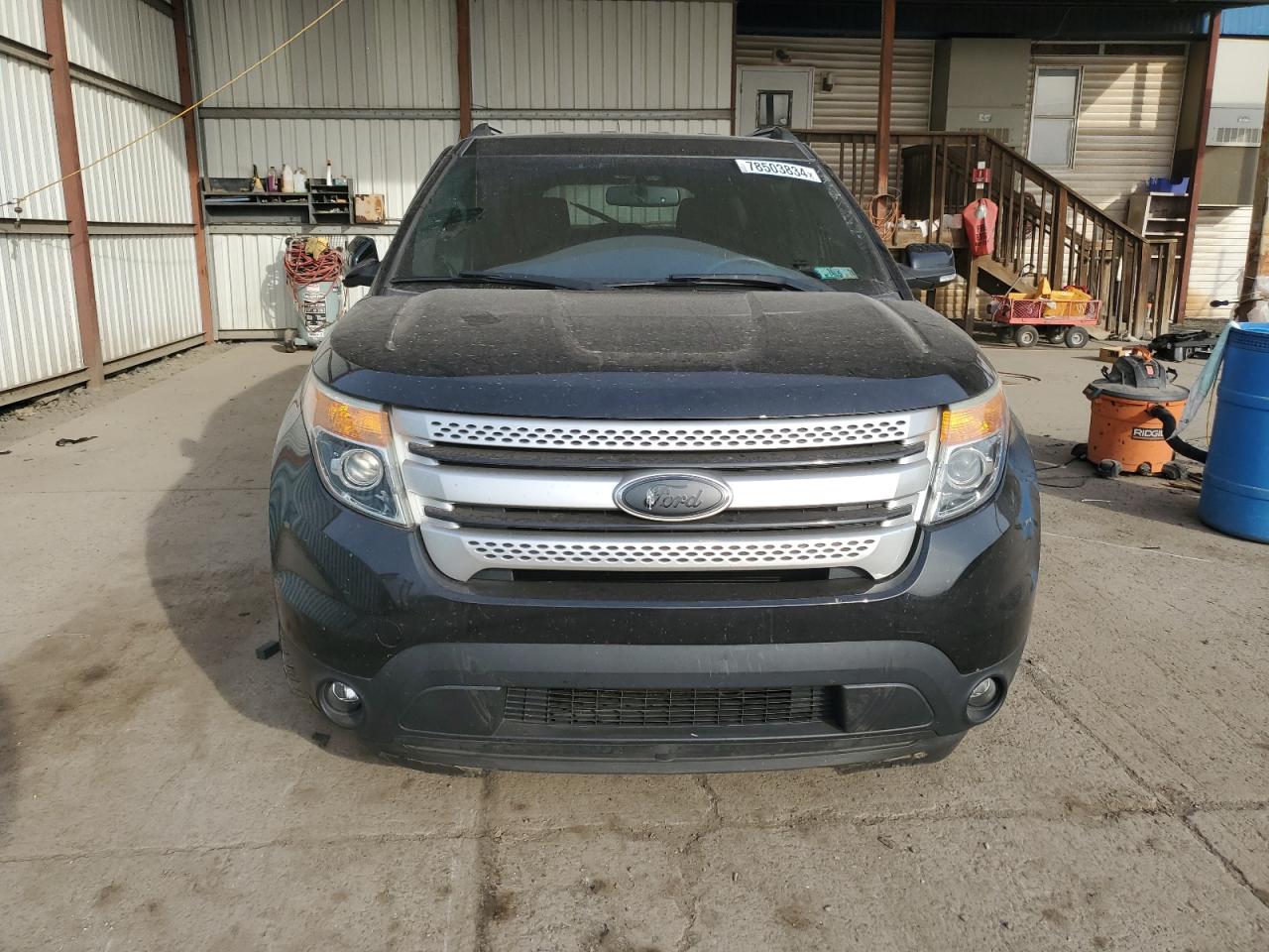 2015 Ford Explorer VIN 1FM5K8D86FGB21870 Copart auction photo, side damage thumbnail 5