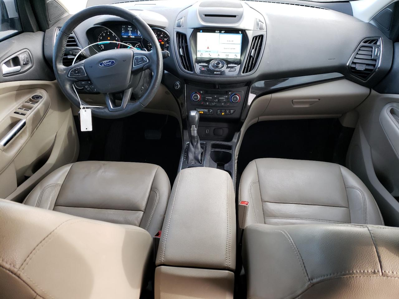 2018 Ford Escape VIN 1FMCU9J95JUC70494 Copart auction photo, front end / hail damage thumbnail 8