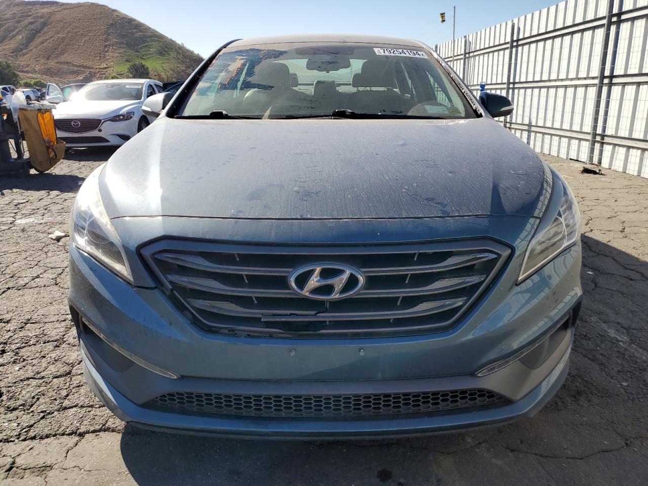 2016 Hyundai Sonata VIN 5NPE34AF3GH288262 Copart auction photo, rear end / front end damage thumbnail 5